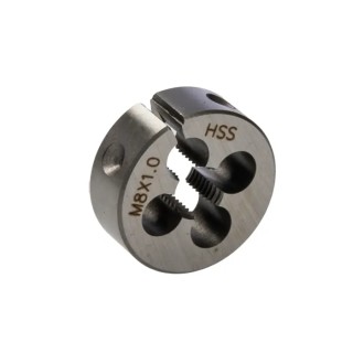 RS PRO Threading Die M8, 1 in Outside Diameter 50 Pieces HSS Tool 215-811