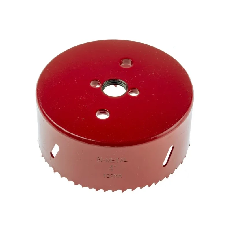 RS PRO 102 mm Diameter HSS Bi-Metal Hole Saw for Ferrous, Wood, Plastic, Non-Ferrous Metal 215-861