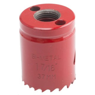 RS PRO 37 mm Diameter HSS Bi-Metal Hole Saw for Plastic, Non-Ferrous Metal, Wood, Ferrous 215-912