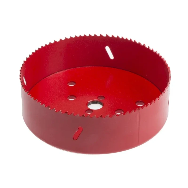 RS PRO 140 mm Diameter High-Speed Steel Bi-Metal Hole Saw for Wood, Non-Ferrous Metal, Plastic, Ferrous 216-101