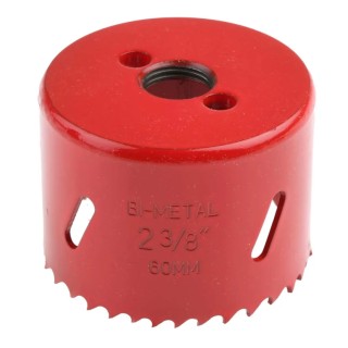 RS PRO 60 mm Diameter HSS Bi-Metal Hole Saw for Metals, Plastics and Wood 32mm Cut Depth 216-189