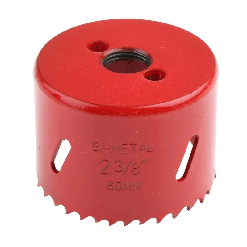 RS PRO 60 mm Diameter HSS Bi-Metal Hole Saw for Metals, Plastics and Wood 32mm Cut Depth 216-189