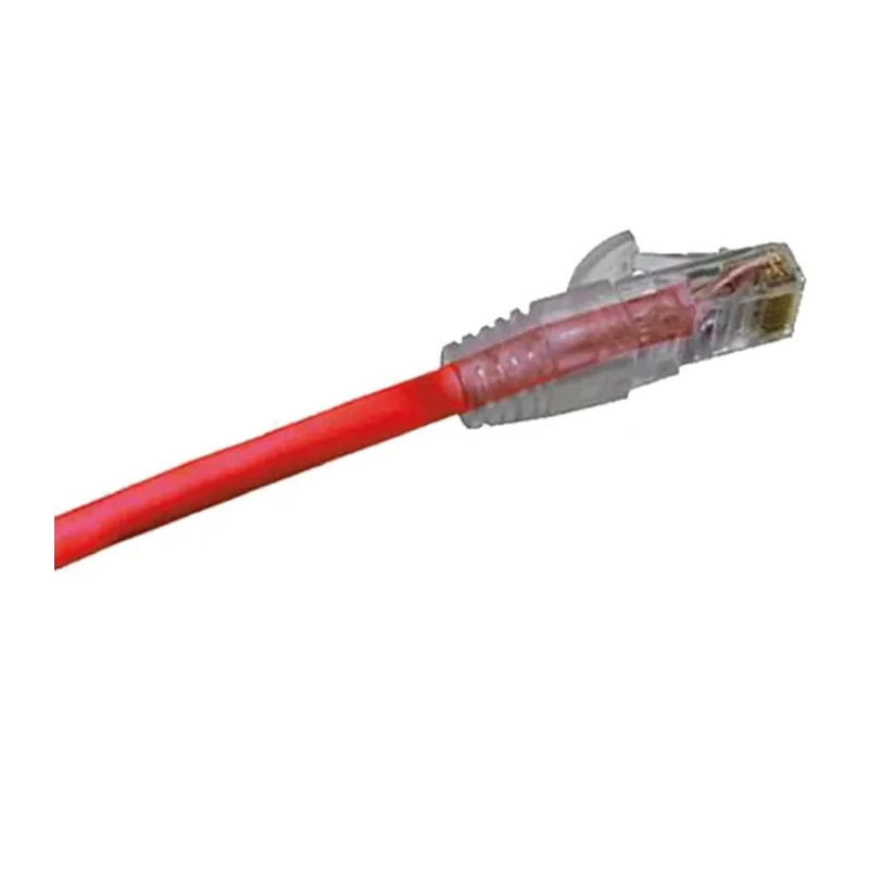 Decelect Cat5 Shielded Ethernet Cable, Red PVC Jacket, 0.5 m Length CR503B05CRG