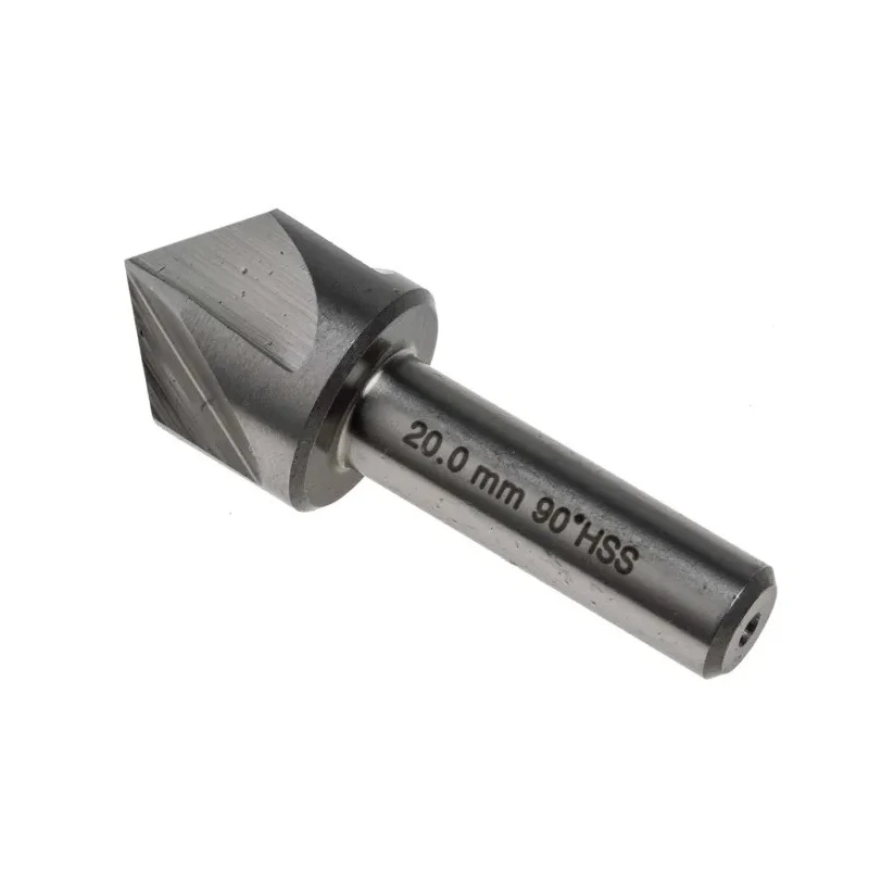 RS PRO HSS Countersink Drill Bit 20 mm Head Diameter 5 Flutes 90° Angle 1 Piece 218-573