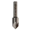 RS PRO HSS Countersink Drill Bit 8 mm Head Diameter 5 Flutes 90° Angle 1 Piece 218-602