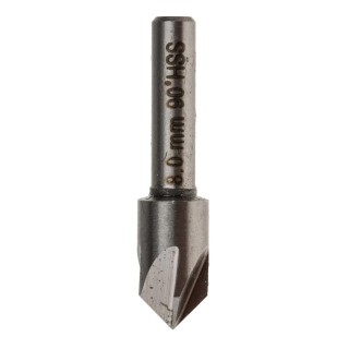 RS PRO HSS Countersink Drill Bit 8 mm Head Diameter 5 Flutes 90° Angle 1 Piece 218-602