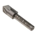 RS PRO HSS Countersink Drill Bit 8 mm Head Diameter 5 Flutes 90° Angle 1 Piece 218-602
