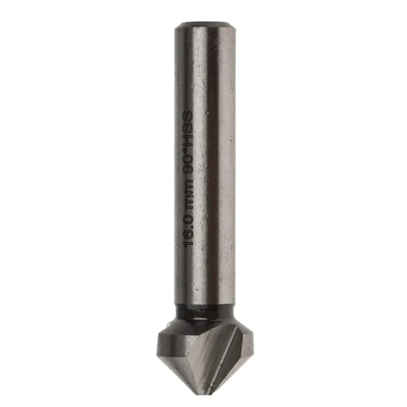 RS PRO HSS Countersink Drill Bit 16 mm Head Diameter 3 Flutes 90° Angle 1 Piece 218-646