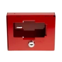 Securikey Emergency Key Lock Box Steel Wall Mount Red 153mm x 123mm x 40mm EK1A