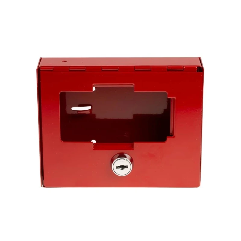Securikey Emergency Key Lock Box Steel Wall Mount Red 153mm x 123mm x 40mm EK1A