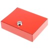 Securikey Red Steel Wall Mount Cylinder Key Lock Box 153mm x 123mm x 40mm EK1SFTH