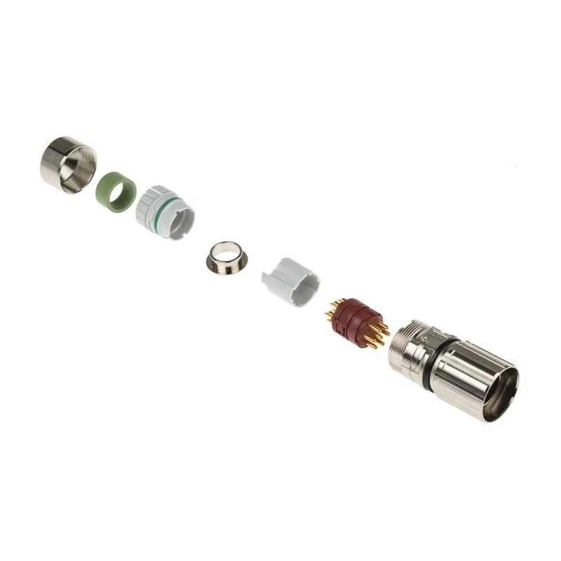Lapp Circular Connector 7 Contacts Cable M23 Plug Male IP68 EPIC CIRCON Series 44420037 + 73002756