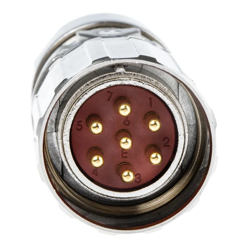 Lapp Circular Connector 7 Contacts Cable M23 Plug Male IP68 EPIC CIRCON Series 44420037 + 73002756