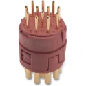Lapp EPIC CIRCON Series M23 Circular Connector Socket, 12 Contacts, Female, Cable Mount, Gold-Plated Copper Contacts IP68