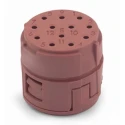 Lapp EPIC CIRCON Series M23 Circular Connector Socket, 12 Contacts, Female, Cable Mount, Gold-Plated Copper Contacts IP68