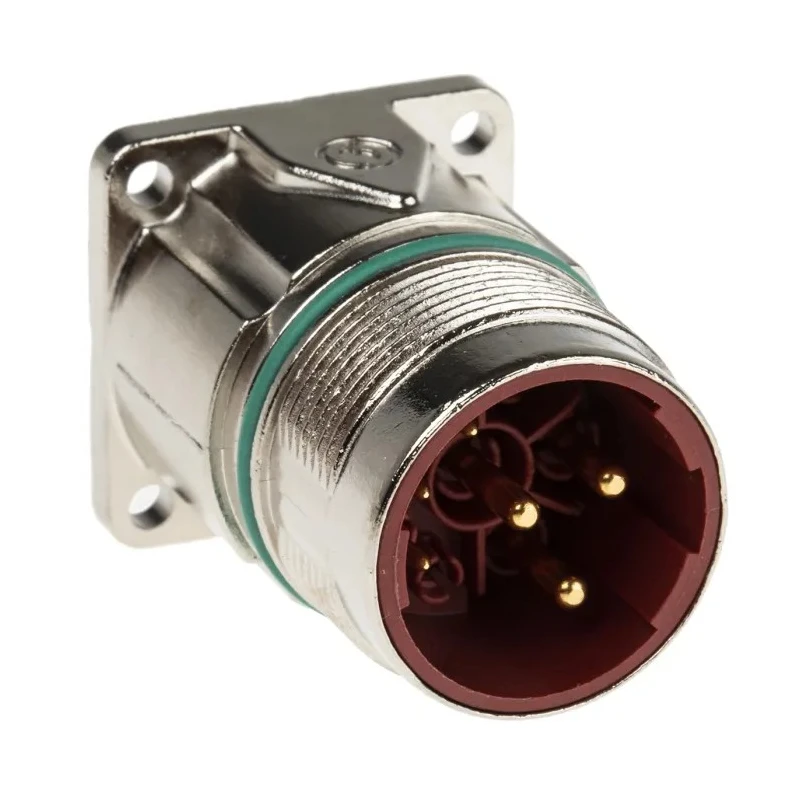 Lapp POWER LS 1 Series Circular Connector 8 Contacts Panel Mount M23 Plug Male 630V 26A IP68 76004000