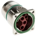 Lapp POWER LS 1 Series Circular Connector 8 Contacts Panel Mount M23 Plug Male 630V 26A IP68 76004000