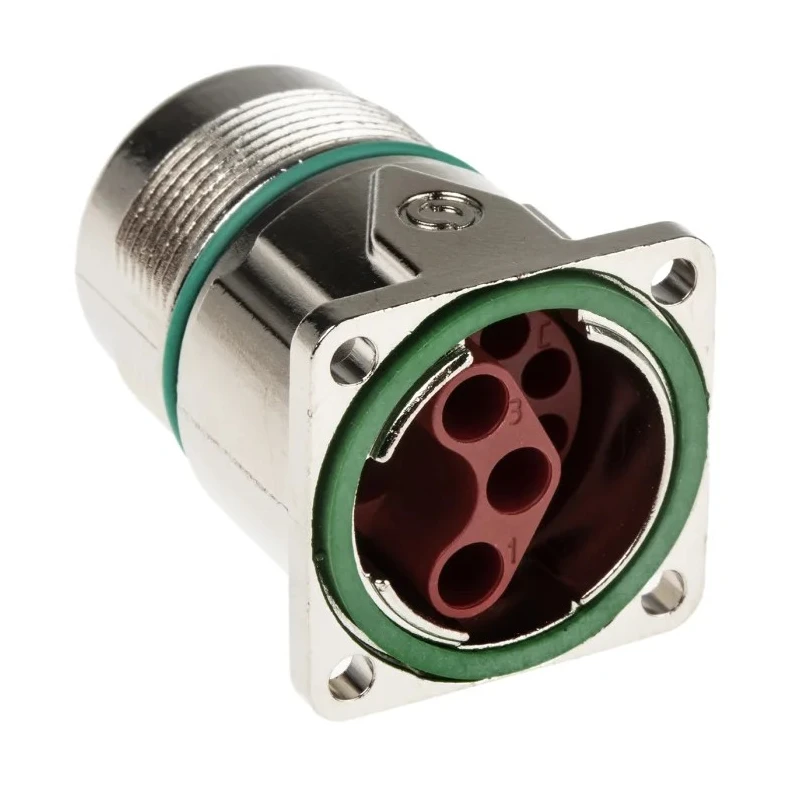 Lapp POWER LS 1 Series Circular Connector 8 Contacts Panel Mount M23 Plug Male 630V 26A IP68 76004000