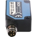 SICK Retroreflective Photoelectric Block Sensor, Laser Light Source, 0.08 to 12 m Detection Range, PNP Output WL100L-F2231