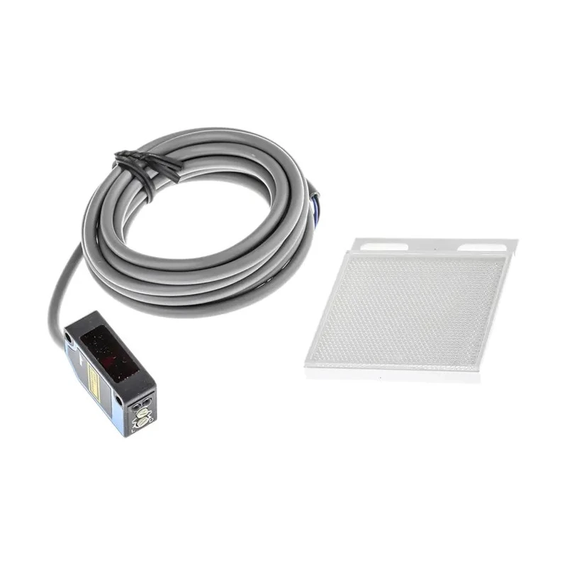 SICK Retroreflective Photoelectric Sensor, Block Sensor, 0.08 to 12 m Detection Range, NPN Output, IP65, 30V WL100L-E1131