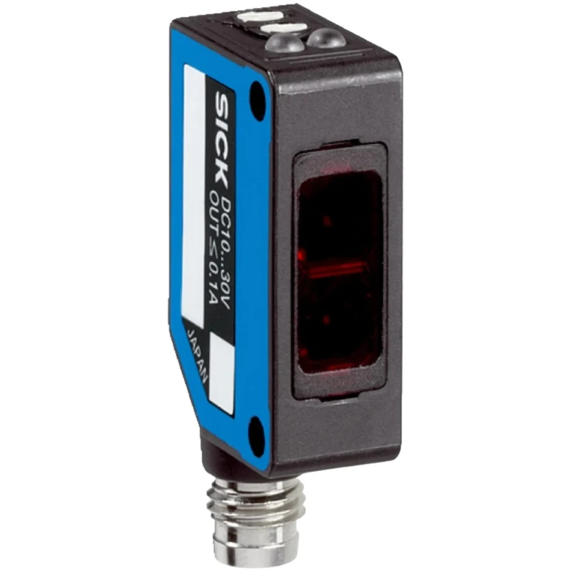 SICK Retroreflective Photoelectric Sensor, Block Sensor, 0.08 to 12 m Detection Range, NPN Output, IP65, 30V WL100L-E1131