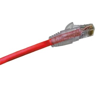 Decelect Cat5e Ethernet Cable 3 m Unshielded Red PVC Jacket 