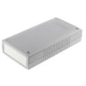 RS PRO Grey ABS Instrument Case 40 mm x 190 mm x 100 mm IP54 219-380
