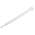 HellermannTyton Cable Tie Hook & Loop White Polyethylene Polyamide 200 mm x 12.5 mm 130-00021 TEXTIE M-PA66/PP-WH