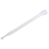 HellermannTyton Cable Tie Hook & Loop White Polyethylene Polyamide 200 mm x 12.5 mm 130-00021 TEXTIE M-PA66/PP-WH