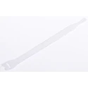 HellermannTyton Cable Tie Hook & Loop White Polyethylene Polyamide 200 mm x 12.5 mm 130-00021 TEXTIE M-PA66/PP-WH
