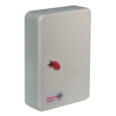 Securikey Steel Wall Mount Grey Key Cabinet with 30 Key Capacity KC030