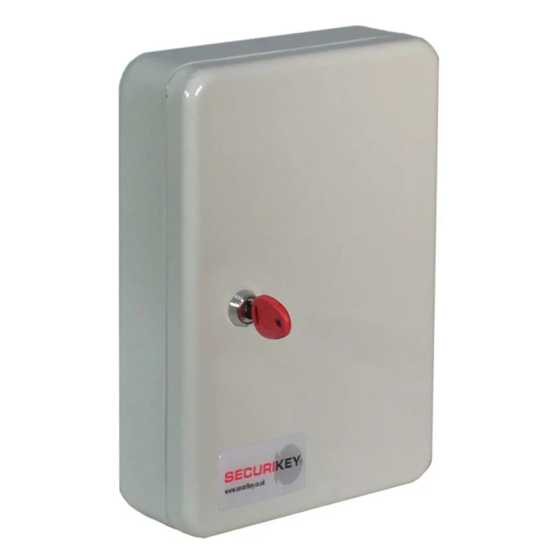 Securikey Steel Wall Mount Grey Key Cabinet with 30 Key Capacity KC030