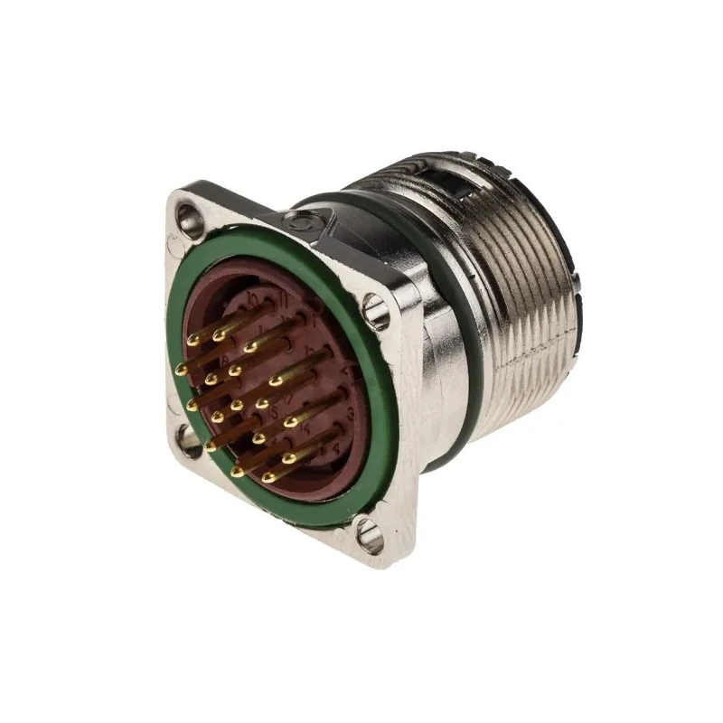 Lapp Circular Connector 17 Contacts Panel Mount M23 Plug Male IP68 Zinc Housing EPIC CIRCON Series 72004000 + 73028500