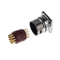 Lapp Circular Connector 17 Contacts Panel Mount M23 Plug Male IP68 Zinc Housing EPIC CIRCON Series 72004000 + 73028500
