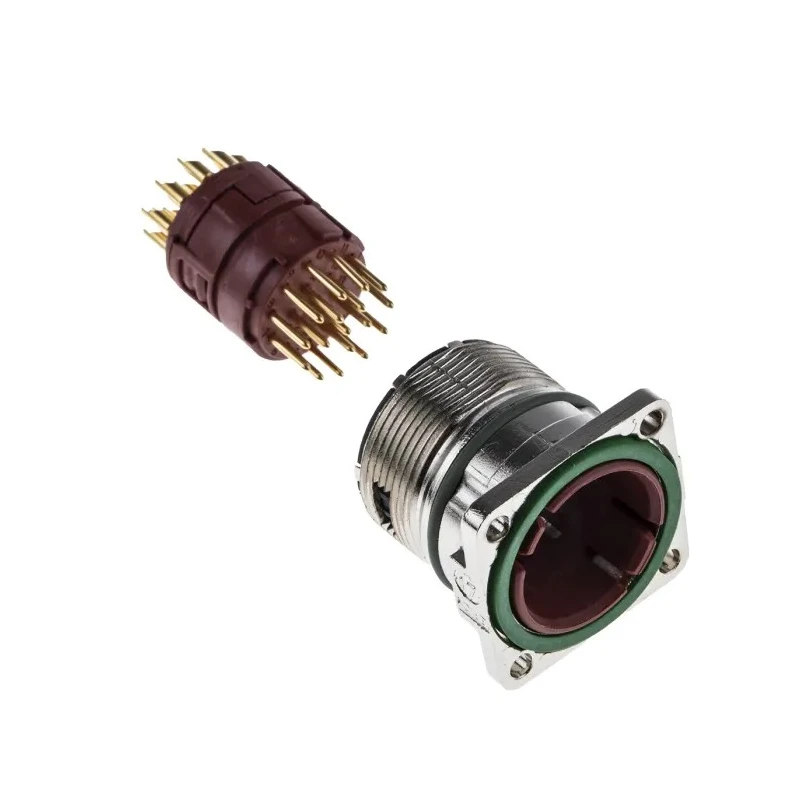 Lapp Circular Connector 17 Contacts Panel Mount M23 Plug Male IP68 Zinc Housing EPIC CIRCON Series 72004000 + 73028500