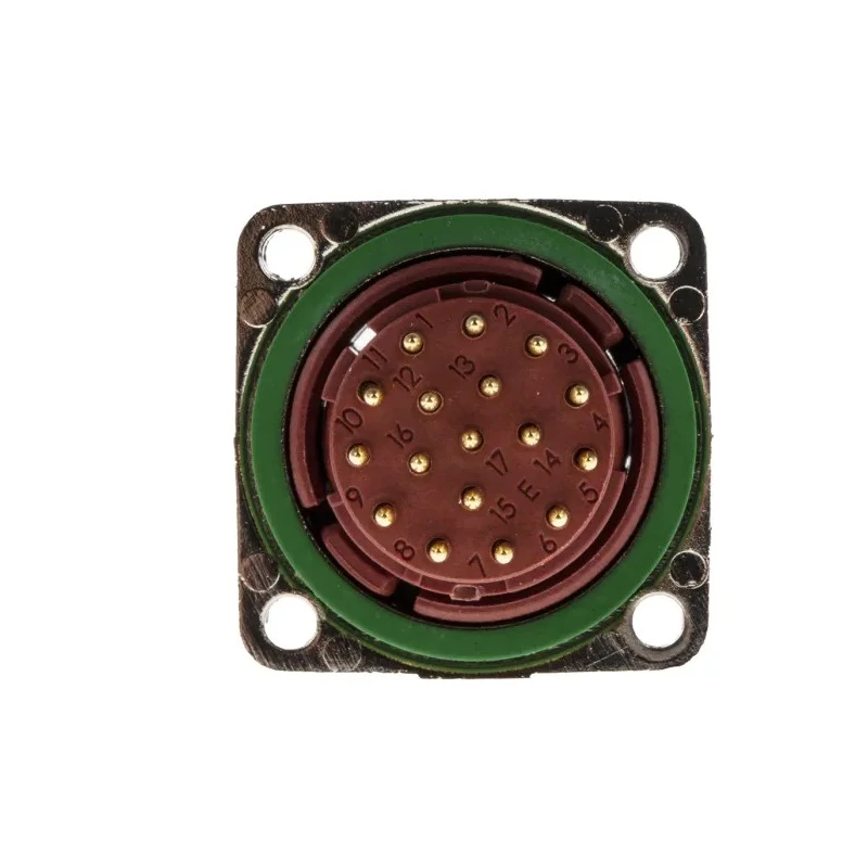 Lapp Circular Connector 17 Contacts Panel Mount M23 Plug Male IP68 Zinc Housing EPIC CIRCON Series 72004000 + 73028500