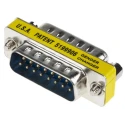 RS PRO 15-Way D-Sub Adapter Straight Male to Male 15 Positions RS PRO 218-217