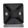 HellermannTyton Black Cable Tie Mount MB4A-PA66-BK 5.4 mm Cable Tie Width Acceptance 28mm Length 28mm 151-28412 MB4A-PA66-BK