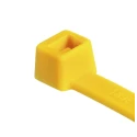 HellermannTyton Cable Tie Non-Releasable 150 mm x 3.5 mm Yellow Polyamide 66 111-03006 T30R-PA66-YE