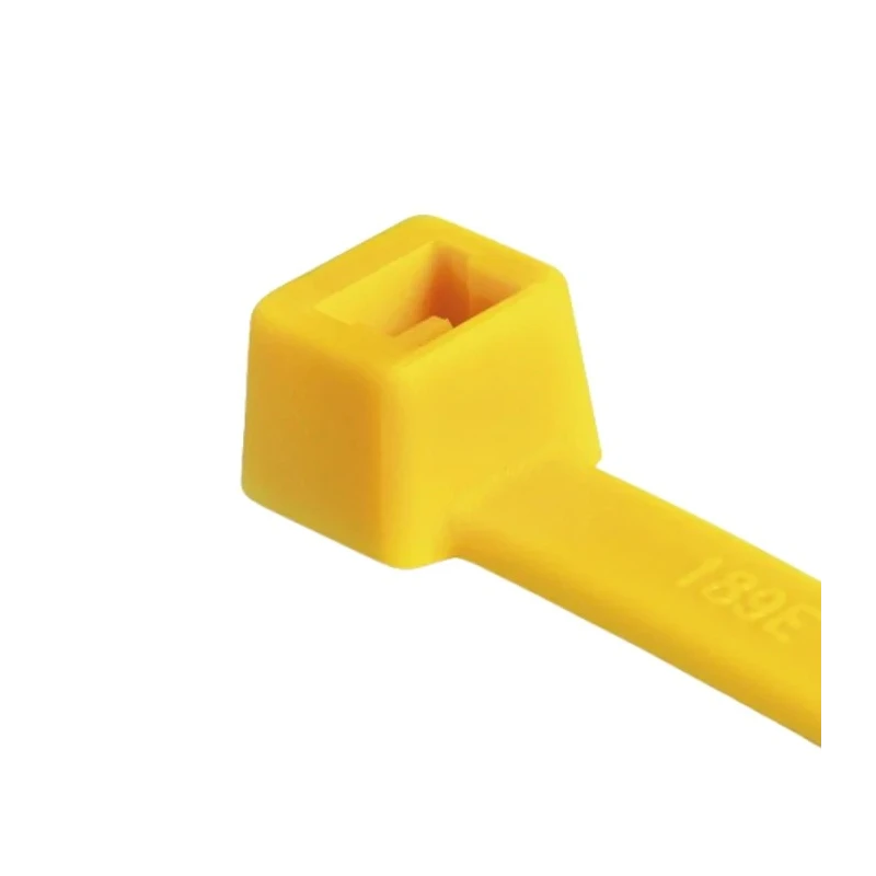 HellermannTyton Cable Tie Non-Releasable 150 mm x 3.5 mm Yellow Polyamide 66 111-03006 T30R-PA66-YE