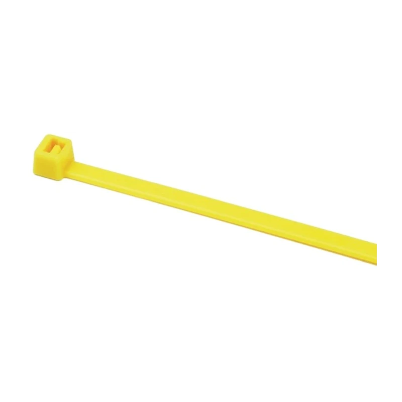 HellermannTyton Cable Tie Non-Releasable 150 mm x 3.5 mm Yellow Polyamide 66 111-03006 T30R-PA66-YE