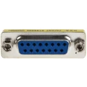 RS PRO D-Sub Adapter 15-Way Female to Female Straight Connector 39.45mm Length 218-223