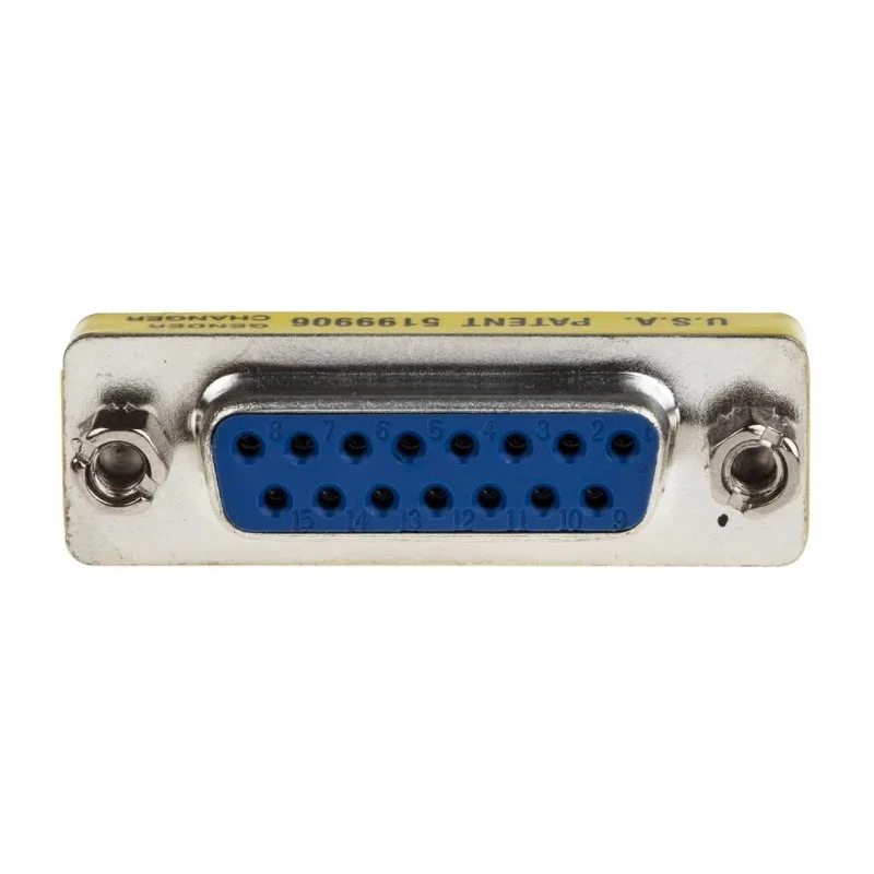 RS PRO D-Sub Adapter 15-Way Female to Female Straight Connector 39.45mm Length 218-223
