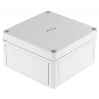 Spelsberg TK PS Series Grey Polystyrene Enclosure, IP66, IK07, 75 mm x 130 mm x 130 mm 11040501