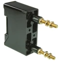 Eaton 100A Rail Mount Fuse Holder for A4 Fuse Size, 1 Pole, 690V AC, Back Stud Connection RS100P