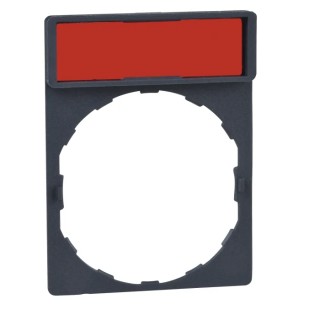 Schneider Electric Legend Plate Blank Label Holder for Use with Harmony XB6 Series ZB6YD21