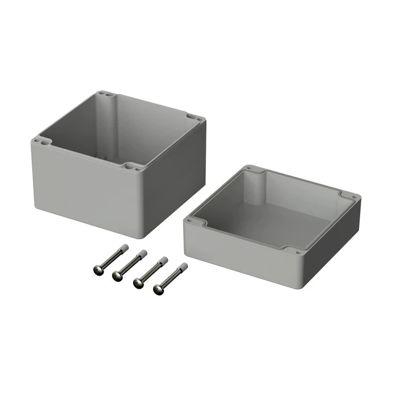 Bopla Flanged Euromas Series Grey ABS Enclosure IP66 Protection 105 mm x 122 mm x 120 mm 3228000 T 228