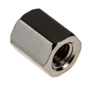 RS PRO Hex Threaded Standoff M3, 6 mm Length, Brass Body with Nickel Finish 222-373