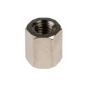 RS PRO Hex Threaded Standoff M3, 6 mm Length, Brass Body with Nickel Finish 222-373