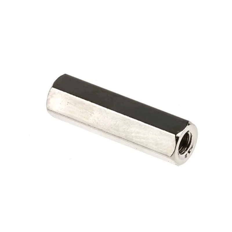 RS PRO Hexagonal Brass Standoff M3 Thread Size, Nickel Plated, 18 mm Length, Female/Female Thread 222-418